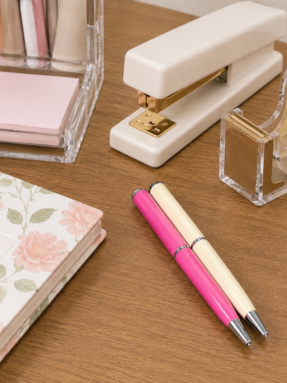 Vintage Coach Mini Ballpoint Pen 4” Wallet Pen Pink or Cream